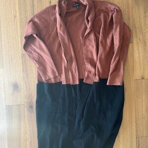 A Pea in the Pod Rust Cardigan